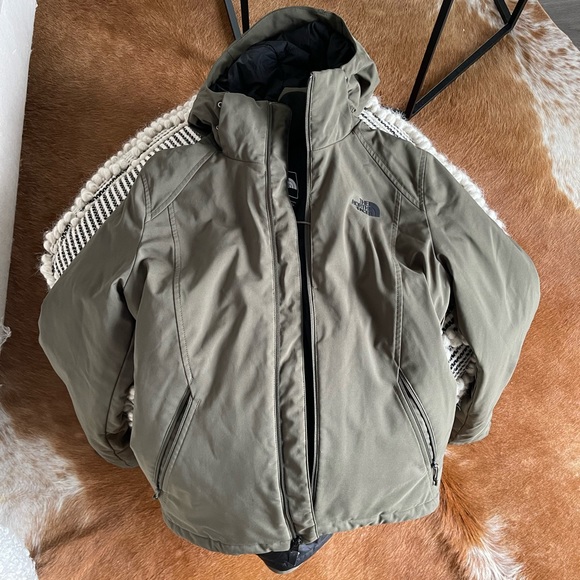 The North face dark olive green jacket - Picture 1 of 4